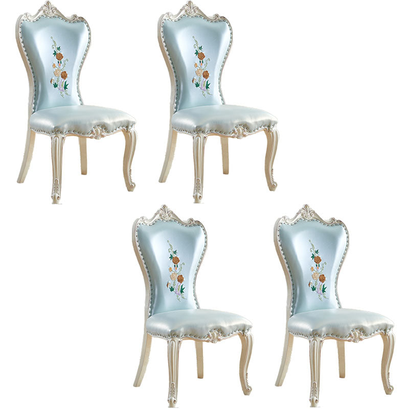 Chaises latérales de style victorien chaise latéral sans bras pour usage à domicile