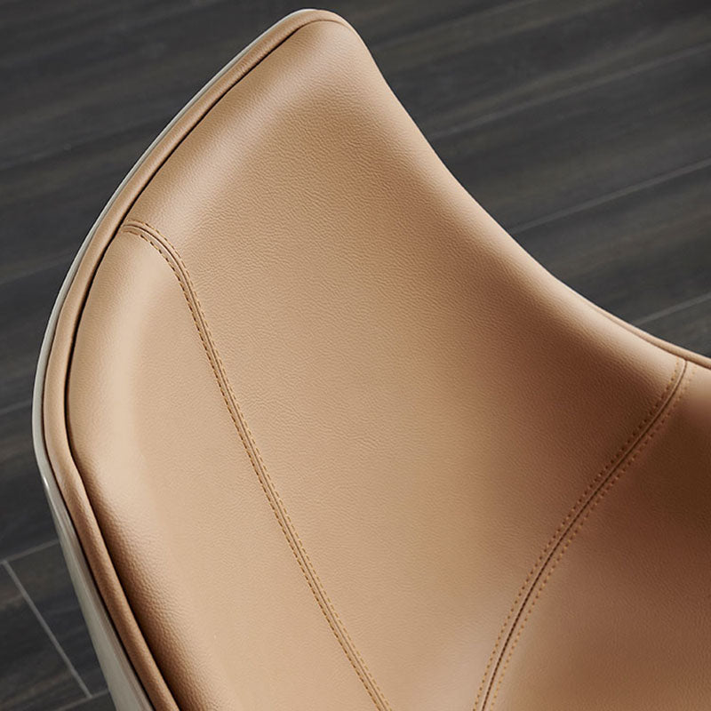 Silla de comedor de metal de estilo moderno, sillas laterales con brazo de comedor para cocina (juego de 2)