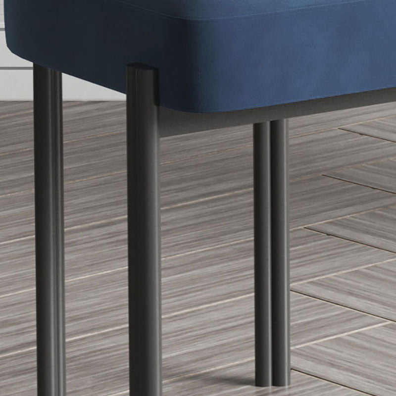 Chaise d'appoint de café en velours de style designer, chaise de salle à manger ouverte aux couleurs fraîches (Ensemble de 2)