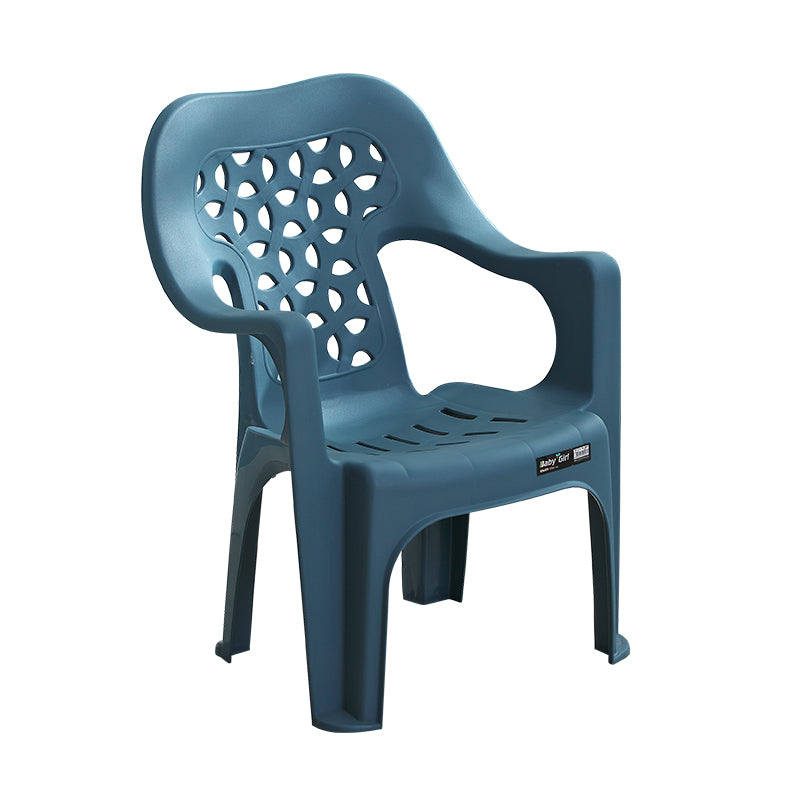 Sillas plásticas contemporáneas del comedor que cenan la silla apilable del brazo para el uso en el hogar