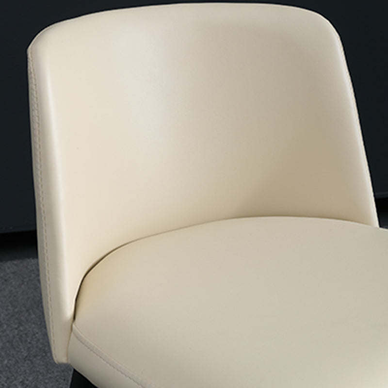 Silla lateral casera tapizada estilo diseñador acabado mate Parsons silla de comedor individual