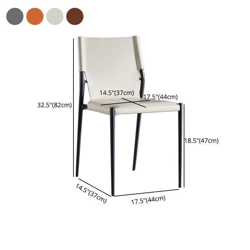Silla auxiliar para el hogar de estilo moderno, silla de comedor tapizada con respaldo sólido (juego de 2)