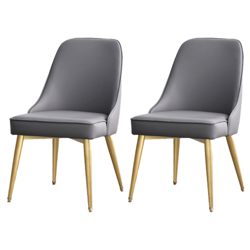 Silla sin brazos de comedor de estilo nórdico, silla lateral de comedor de tela tapizada para uso doméstico