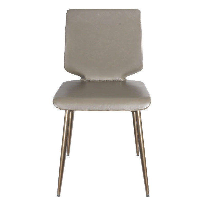 Metal de la cocina del estilo moderno que cena la silla que cena la silla lateral sin brazos