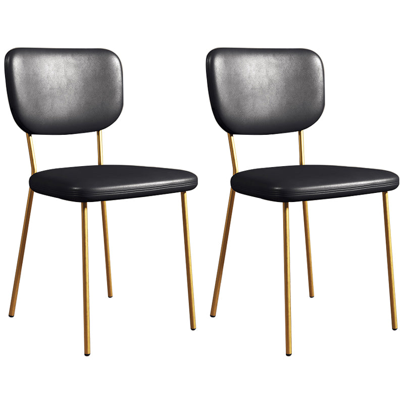 Sillas de comedor tapizadas de estilo escandinavo, respaldo abierto, silla lateral