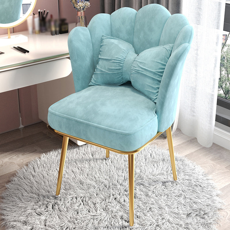 Silla de comedor tapizada de estilo escandinavo, silla individual con respaldo sólido para el hogar