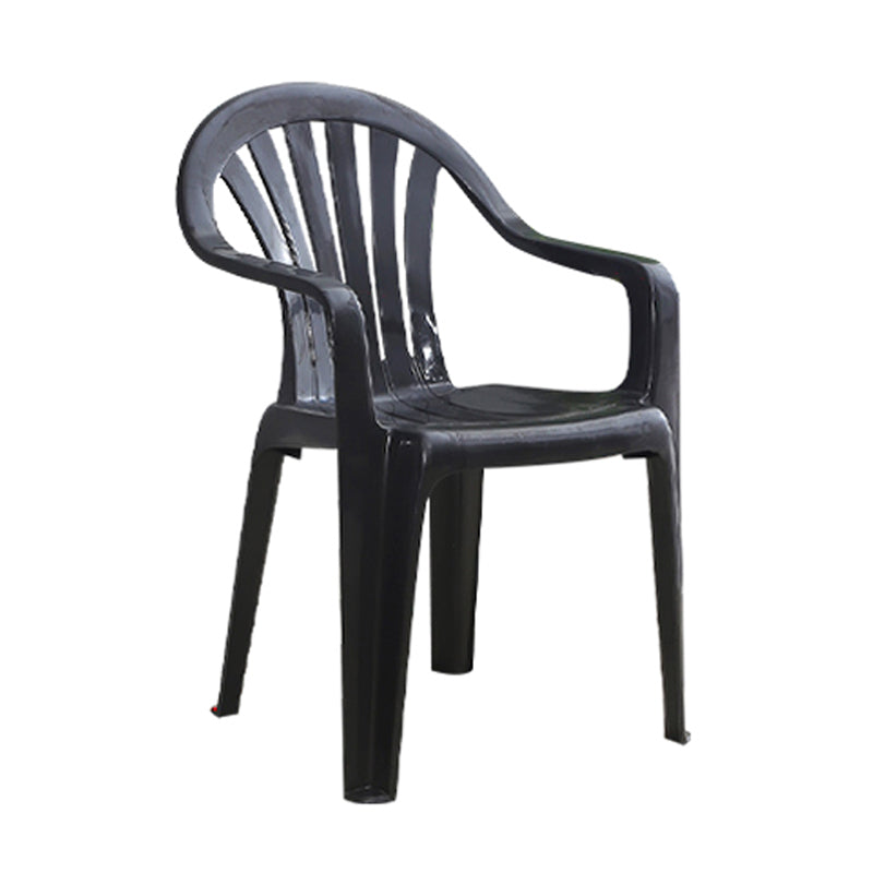 El hogar moderno que cena el brazo preside los sillones de comedor apilables plásticos Windsor