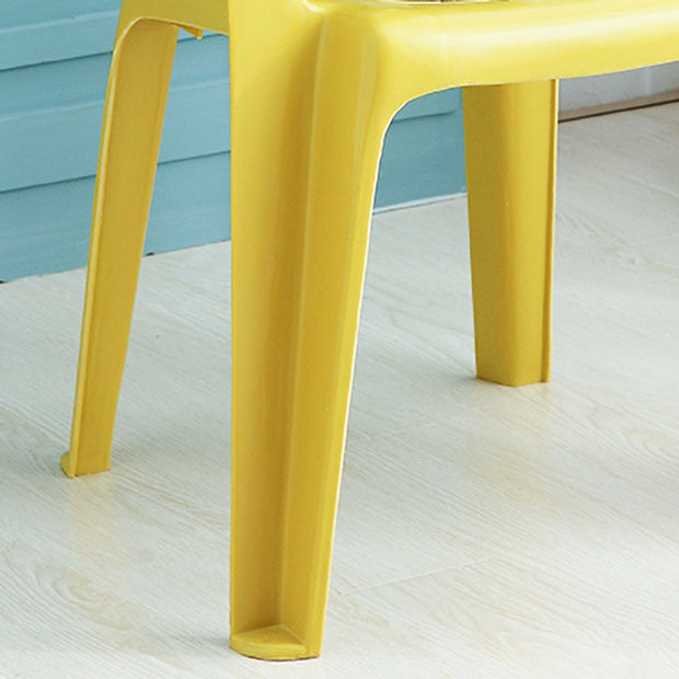 El hogar moderno que cena el brazo preside los sillones de comedor apilables plásticos Windsor