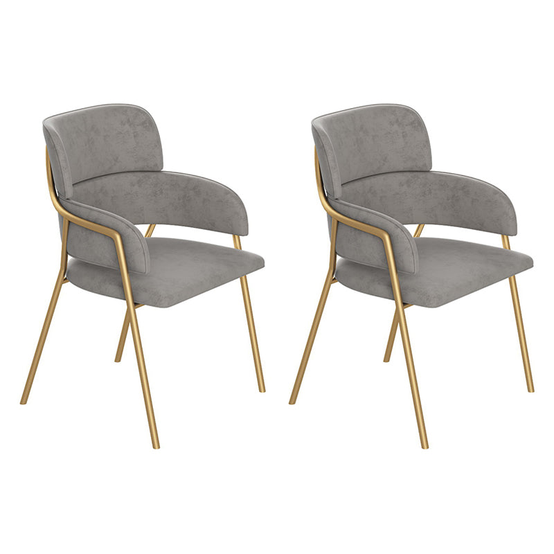 El comedor del metal del estilo nórdico preside el sillón del terciopelo para el restaurante