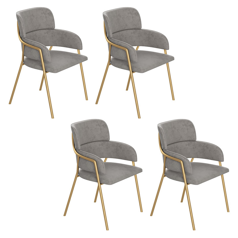El comedor del metal del estilo nórdico preside el sillón del terciopelo para el restaurante