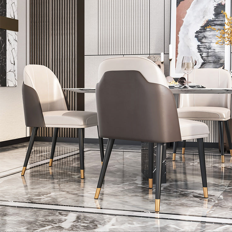 Juego De Sillas De Metal Estilo Escandinavo Sillas De Cocina Para Comedor Parsons