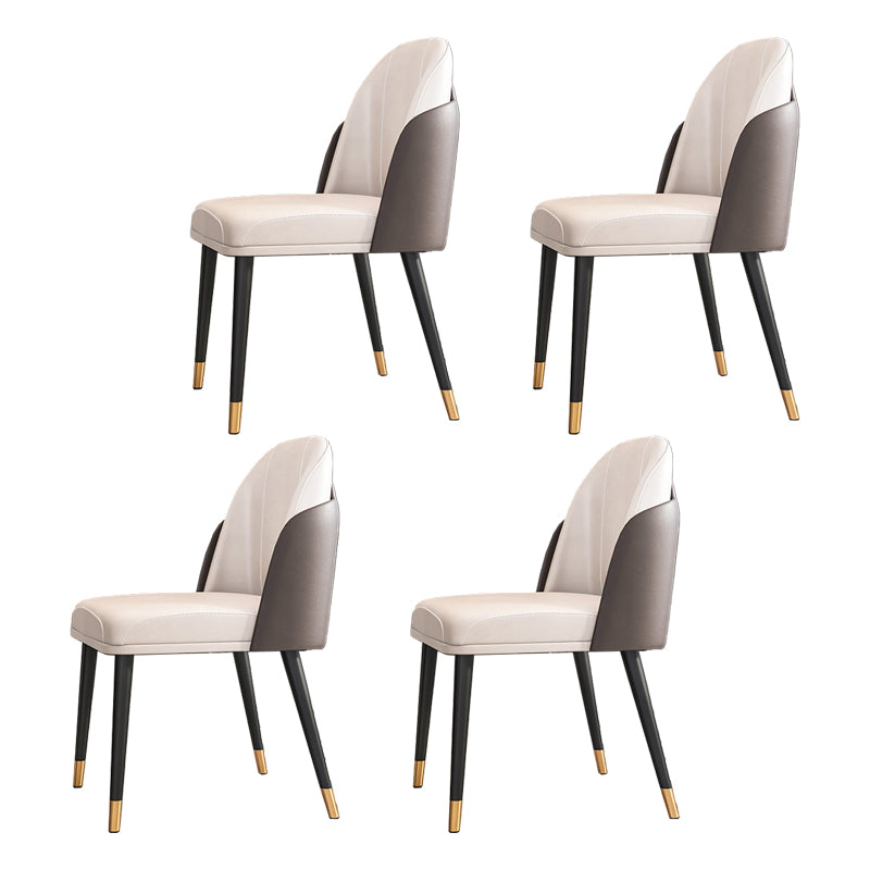 Juego De Sillas De Metal Estilo Escandinavo Sillas De Cocina Para Comedor Parsons