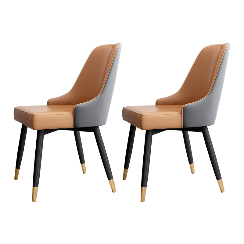 Juego De Sillas De Metal Estilo Escandinavo Sillas De Cocina Para Comedor Parsons