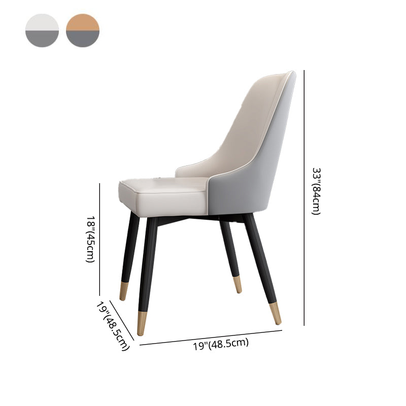 Juego De Sillas De Metal Estilo Escandinavo Sillas De Cocina Para Comedor Parsons