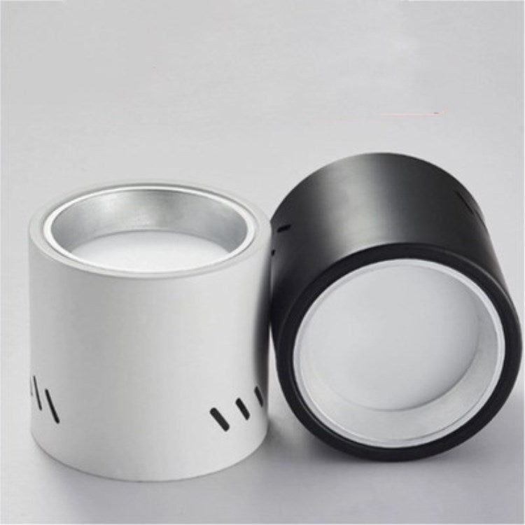 Cilindervormige plafondlamp modern aluminium 1-lichts inbouw voor gangpadrestaurant