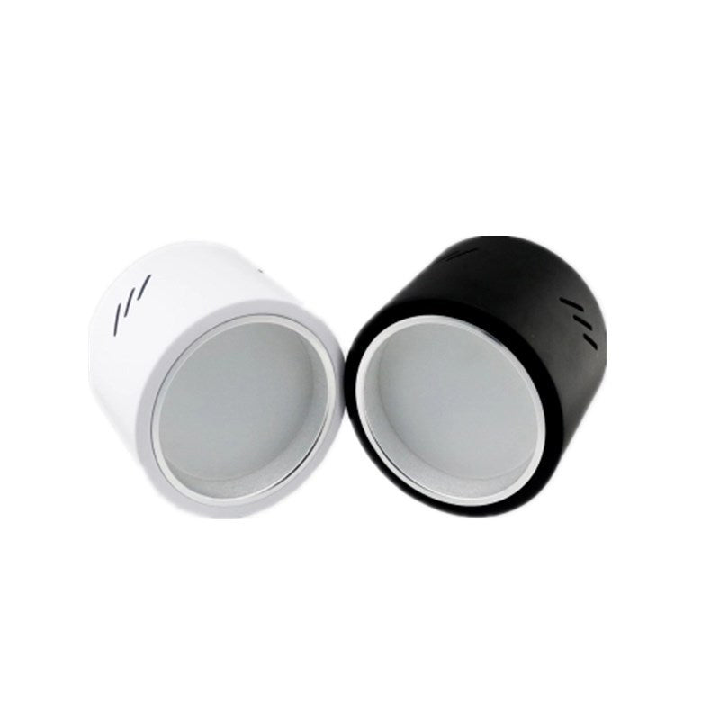 Cilindervormige plafondlamp modern aluminium 1-lichts inbouw voor gangpadrestaurant