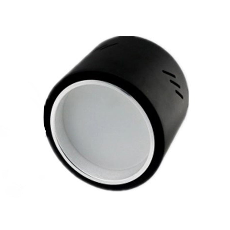 Cilindervormige plafondlamp modern aluminium 1-lichts inbouw voor gangpadrestaurant