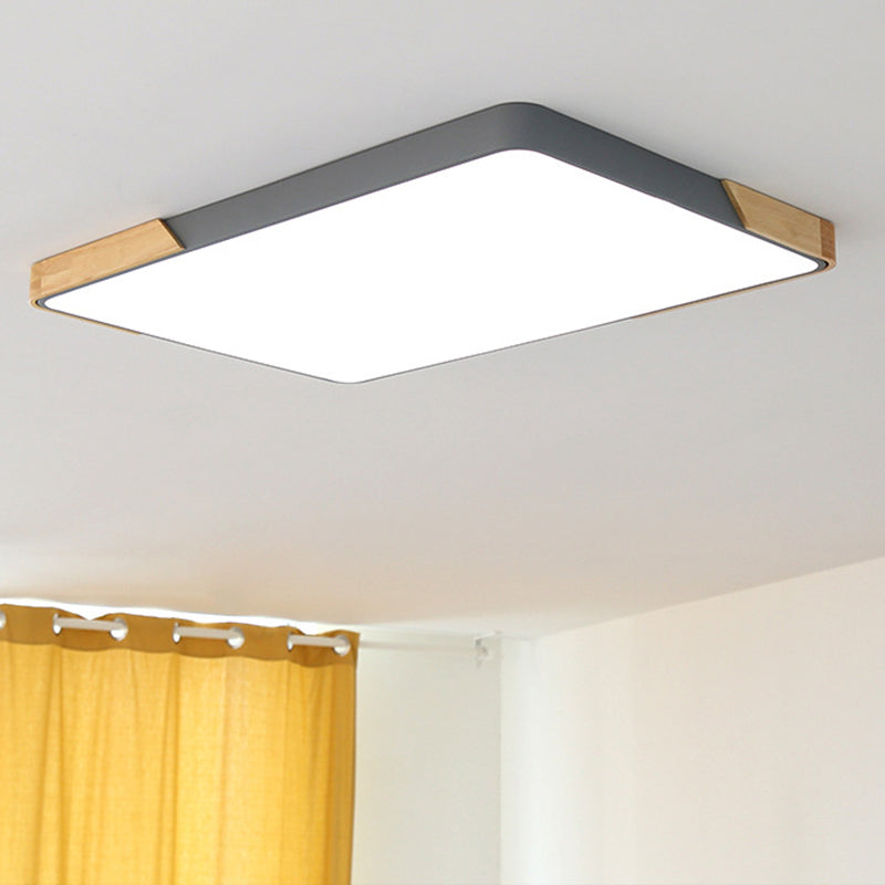 Geometrie Vorm LED-plafondlamp Modern Macaroon Acryl 1-lichts Inbouw voor slaapkamer