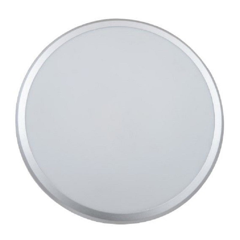Plafonnier LED de forme ronde acrylique moderne 1 lumière encastré pour salon salle de bain