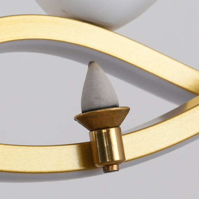 Modern Island Lighting Resin 3-Light Chandelier Light Fixture for Office