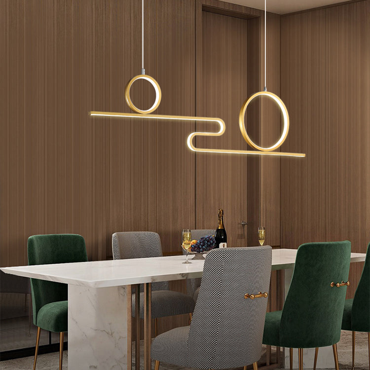 Wrought Iron Hanging Pendant Lights Modern Hanging Lamps for Dining Room