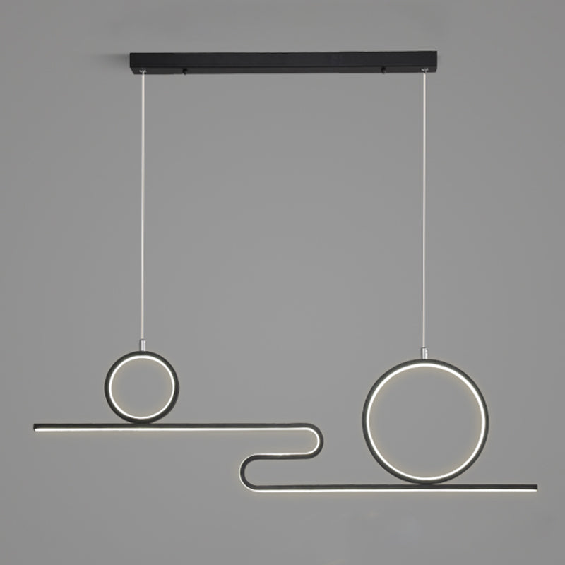 Wrought Iron Hanging Pendant Lights Modern Hanging Lamps for Dining Room