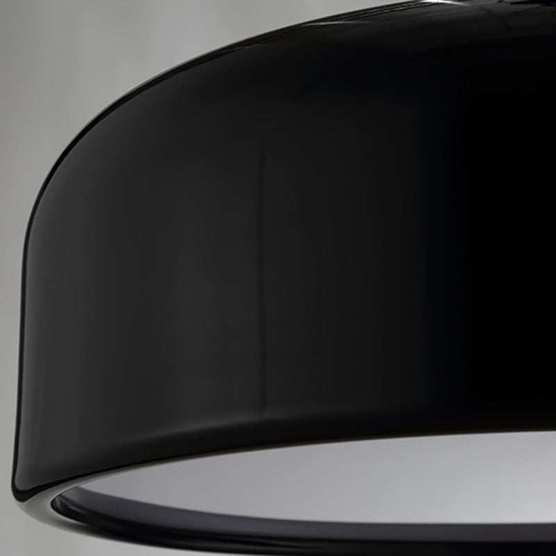 Postmodern Style Bowl Shade Hanging Light Metal 2 Light Pendant Lamp for Study