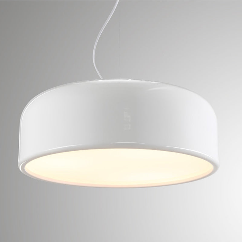 Postmodern Style Bowl Shade Hanging Light Metal 2 Light Pendant Lamp for Study