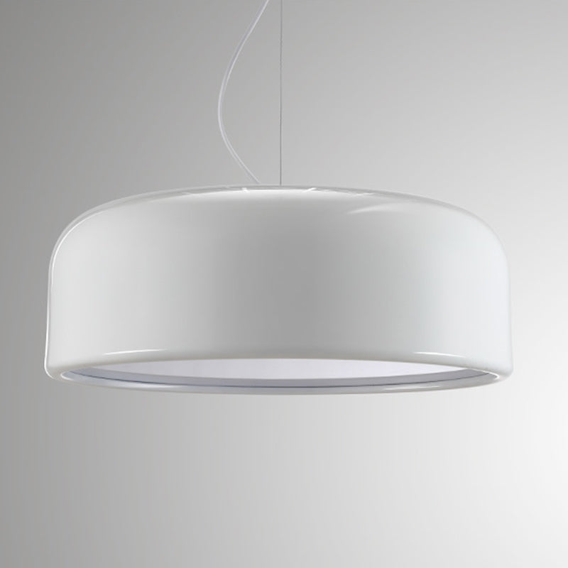 Postmodern Style Bowl Shade Hanging Light Metal 2 Light Pendant Lamp for Study