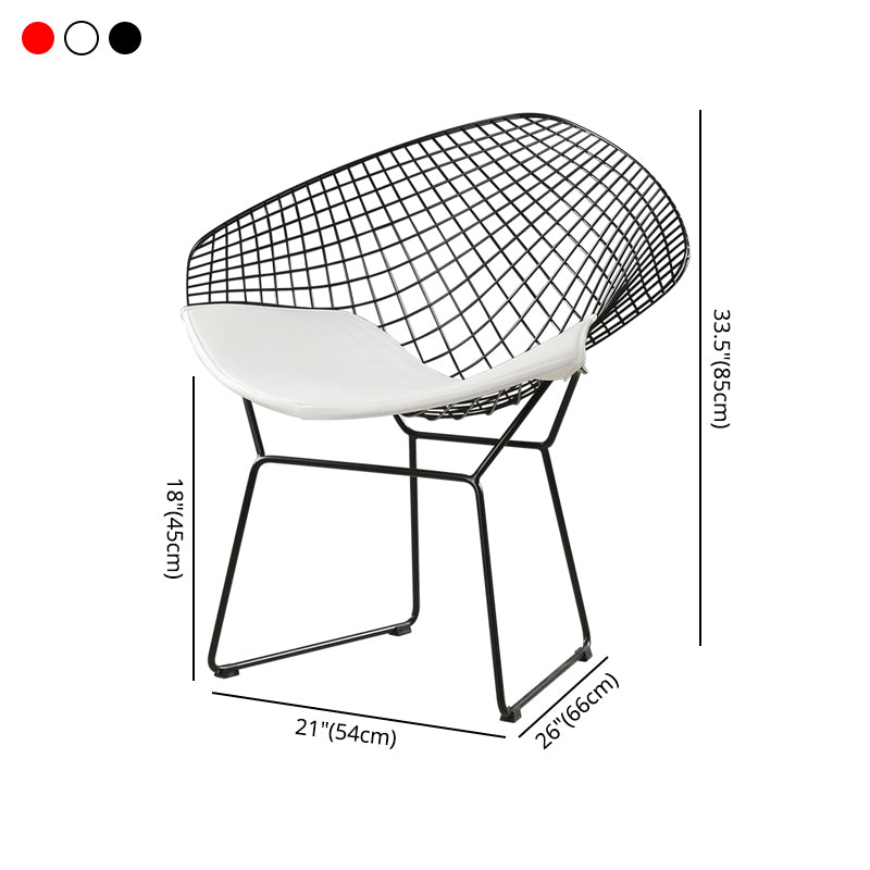 Sillas laterales de comedor escandinavas, sillas de comedor con respaldo cruzado de cuero PU para el hogar