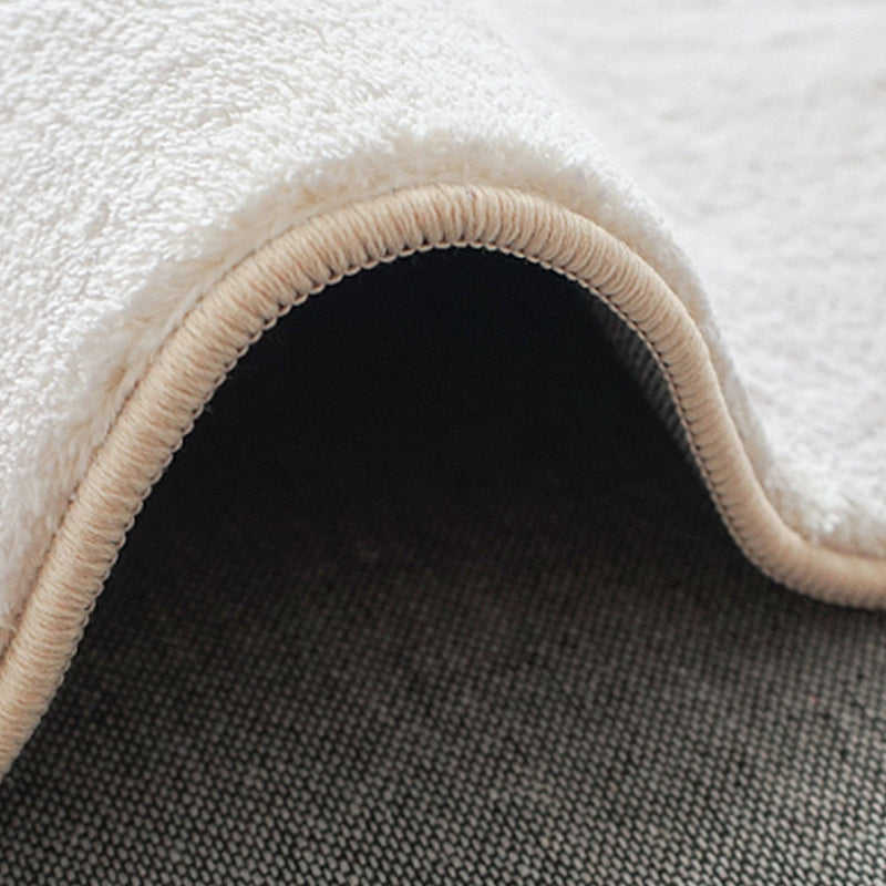 Alfombra casual blanca mezcla hebilla de hebilla alfombra interior mancha alfombra para sala de estar