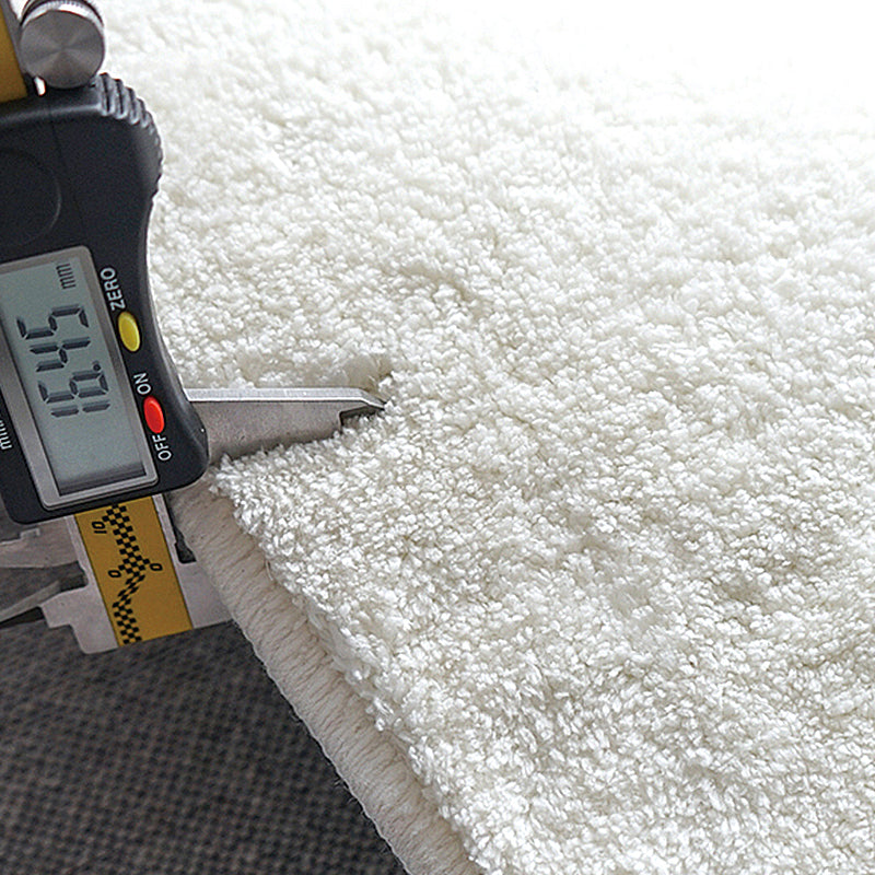 Alfombra casual blanca mezcla hebilla de hebilla alfombra interior mancha alfombra para sala de estar