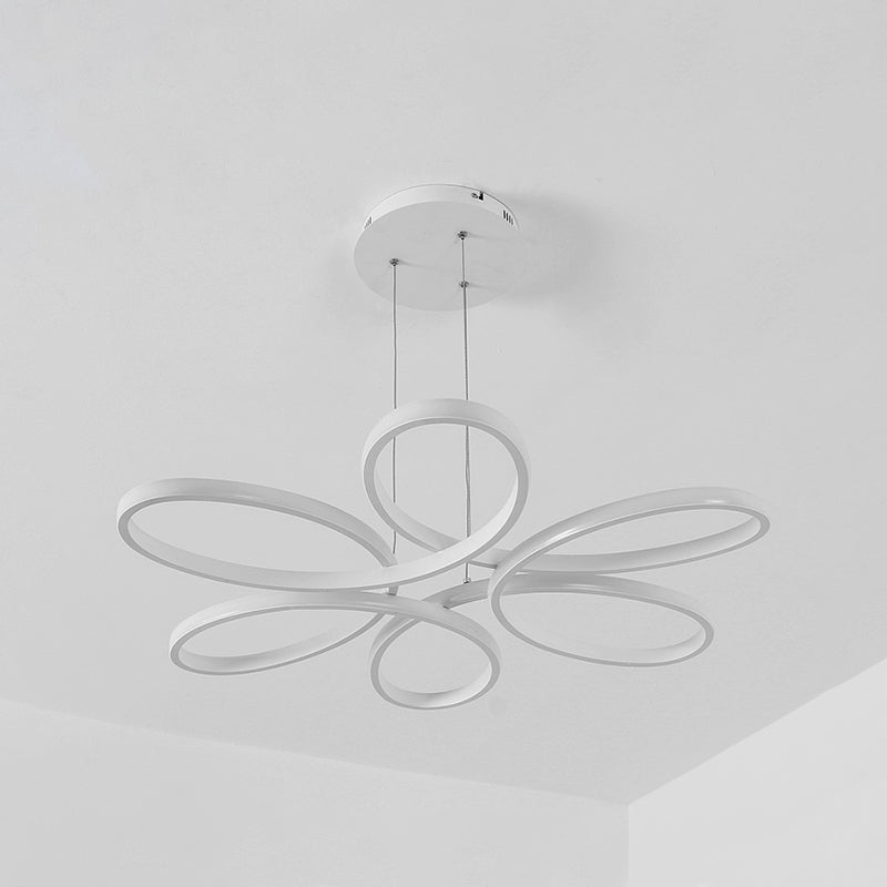 Postmodern Chandelier Light Fixtures 1-Light Suspension Pendant Lamps for Living Room