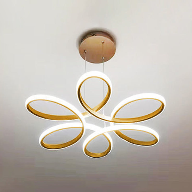 Postmodern Chandelier Light Fixtures 1-Light Suspension Pendant Lamps for Living Room