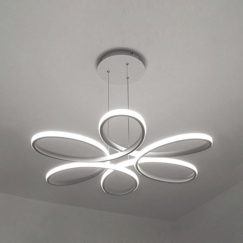 Postmodern Chandelier Light Fixtures 1-Light Suspension Pendant Lamps for Living Room