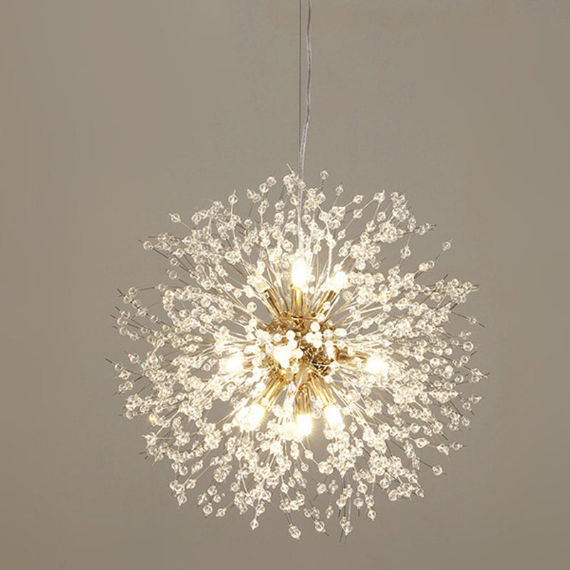 Moderne paardenbloem kroonluchter verlichtingsarmaturen multi-head suspensie hanger lamp