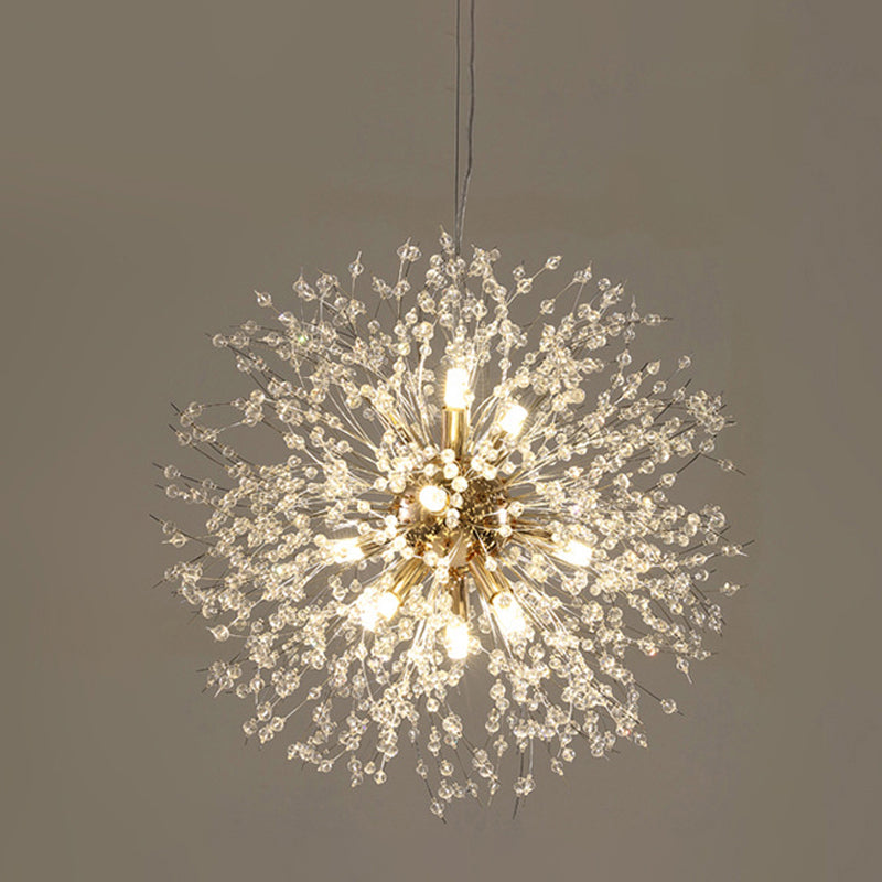 Moderne paardenbloem kroonluchter verlichtingsarmaturen multi-head suspensie hanger lamp