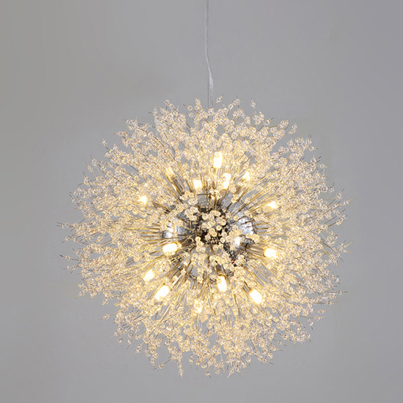 Moderne paardenbloem kroonluchter verlichtingsarmaturen multi-head suspensie hanger lamp