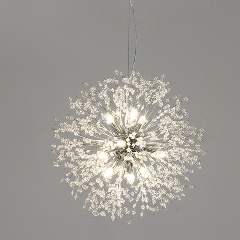 Moderne paardenbloem kroonluchter verlichtingsarmaturen multi-head suspensie hanger lamp