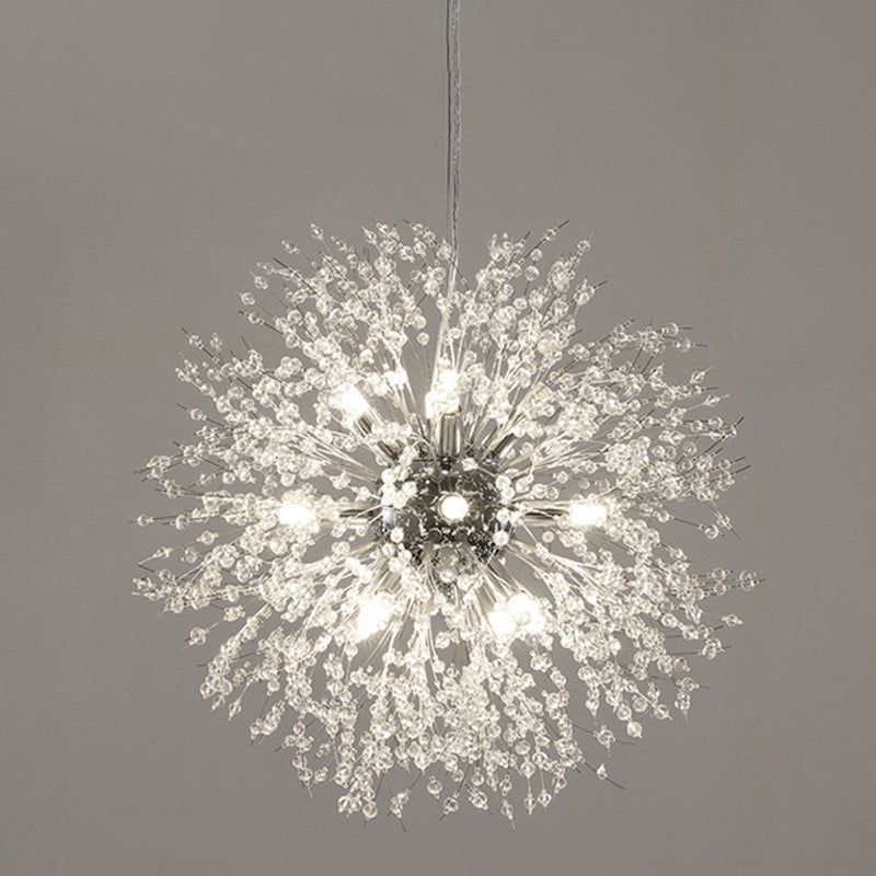 Moderne paardenbloem kroonluchter verlichtingsarmaturen multi-head suspensie hanger lamp