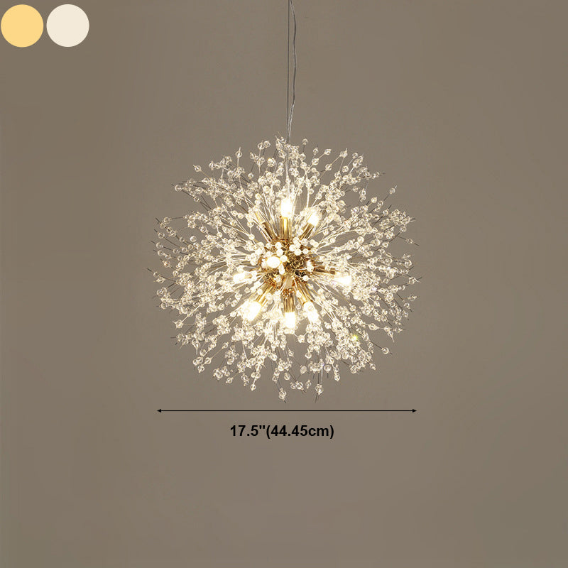 Moderne paardenbloem kroonluchter verlichtingsarmaturen multi-head suspensie hanger lamp