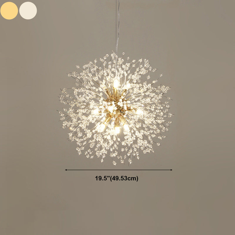 Moderne paardenbloem kroonluchter verlichtingsarmaturen multi-head suspensie hanger lamp