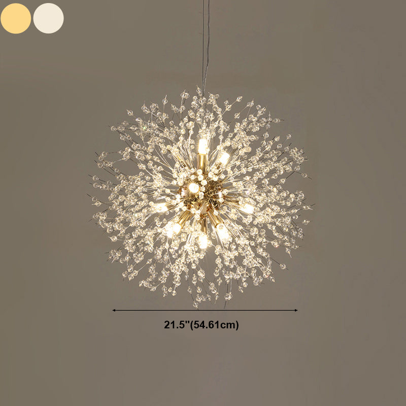 Moderne paardenbloem kroonluchter verlichtingsarmaturen multi-head suspensie hanger lamp