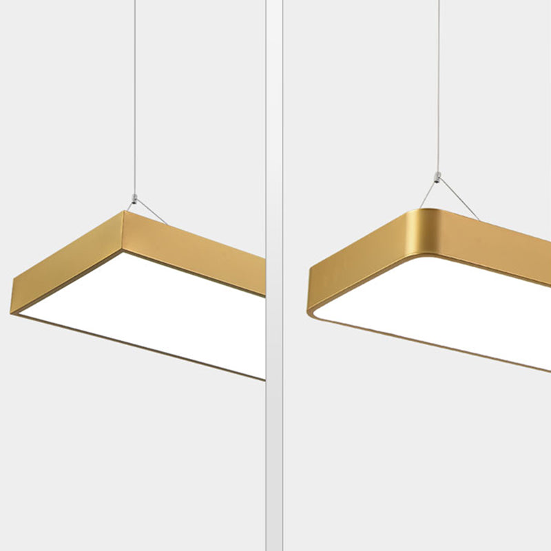 Eenmalige lichte eigentijdse hangende lampen metalen hanglamp voor woonkamer foyer