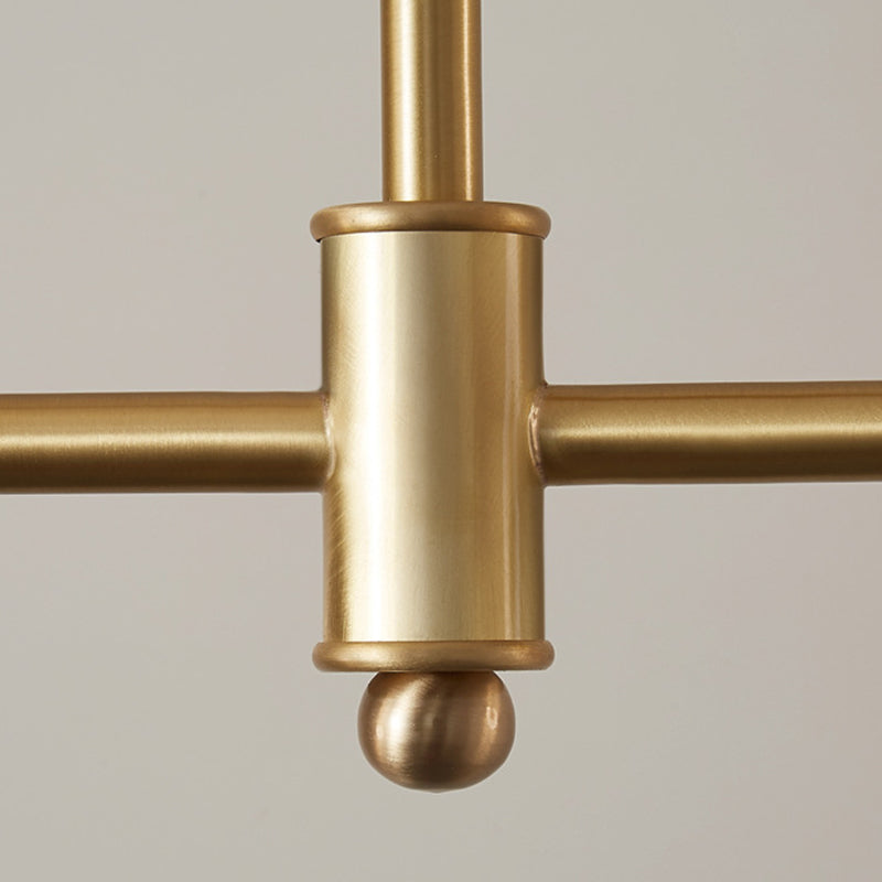 Modern Simple Dining Chandelier Light Round Shade Ceiling Hanging Light for Dining Room