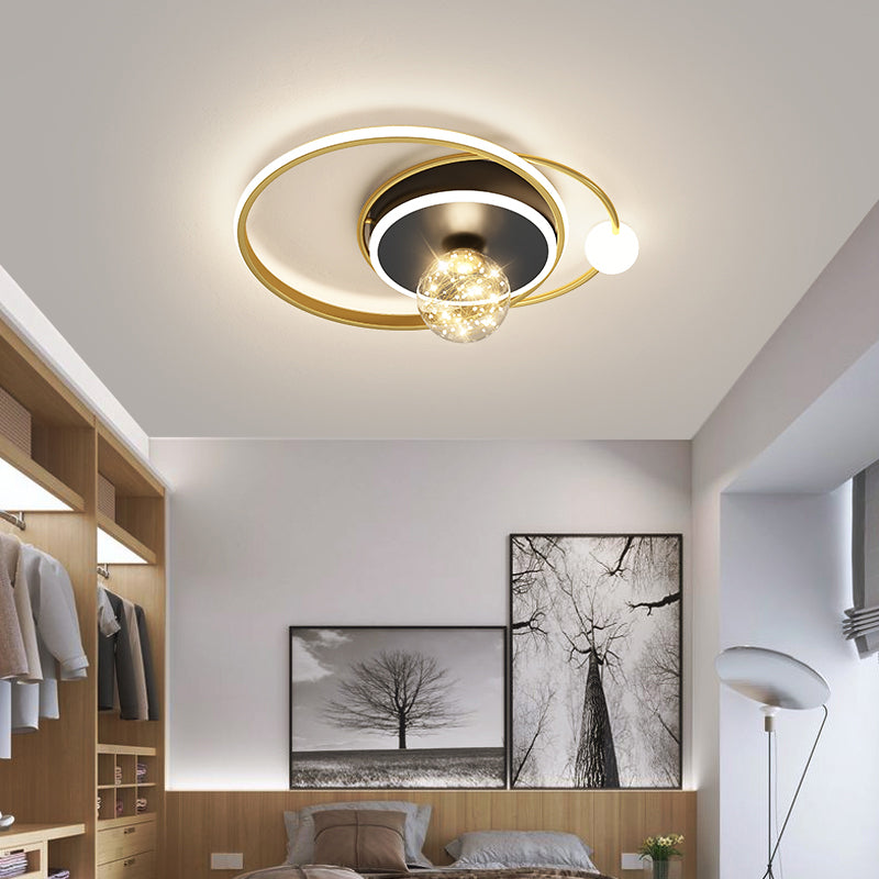 Lámparas de techo LED empotradas Iluminación empotrada contemporánea para sala de estar
