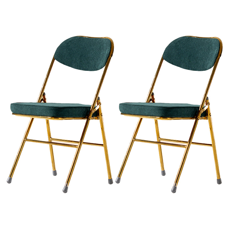 Silla lateral escandinava de terciopelo con respaldo abierto, sillas de comedor plegables con acabado mate