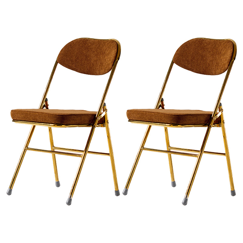 Silla lateral escandinava de terciopelo con respaldo abierto, sillas de comedor plegables con acabado mate
