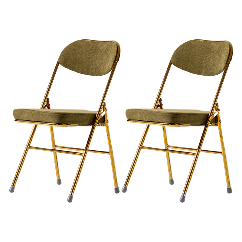 Silla lateral escandinava de terciopelo con respaldo abierto, sillas de comedor plegables con acabado mate