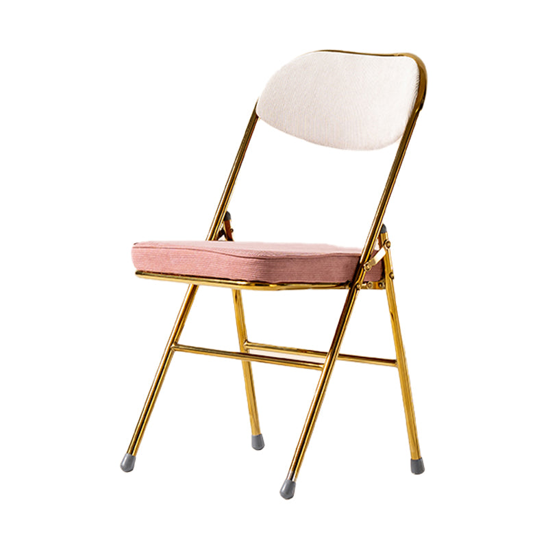 Silla lateral escandinava de terciopelo con respaldo abierto, sillas de comedor plegables con acabado mate